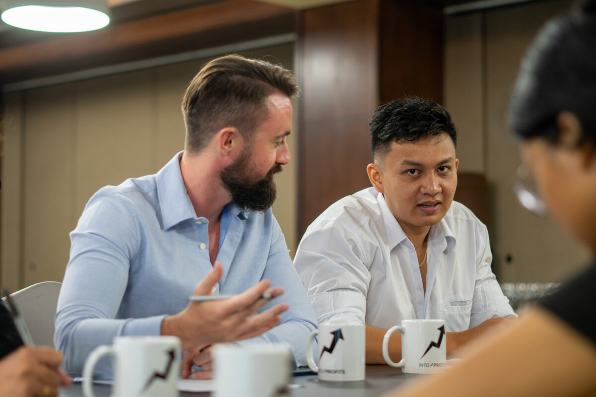 Shane leading a planning session